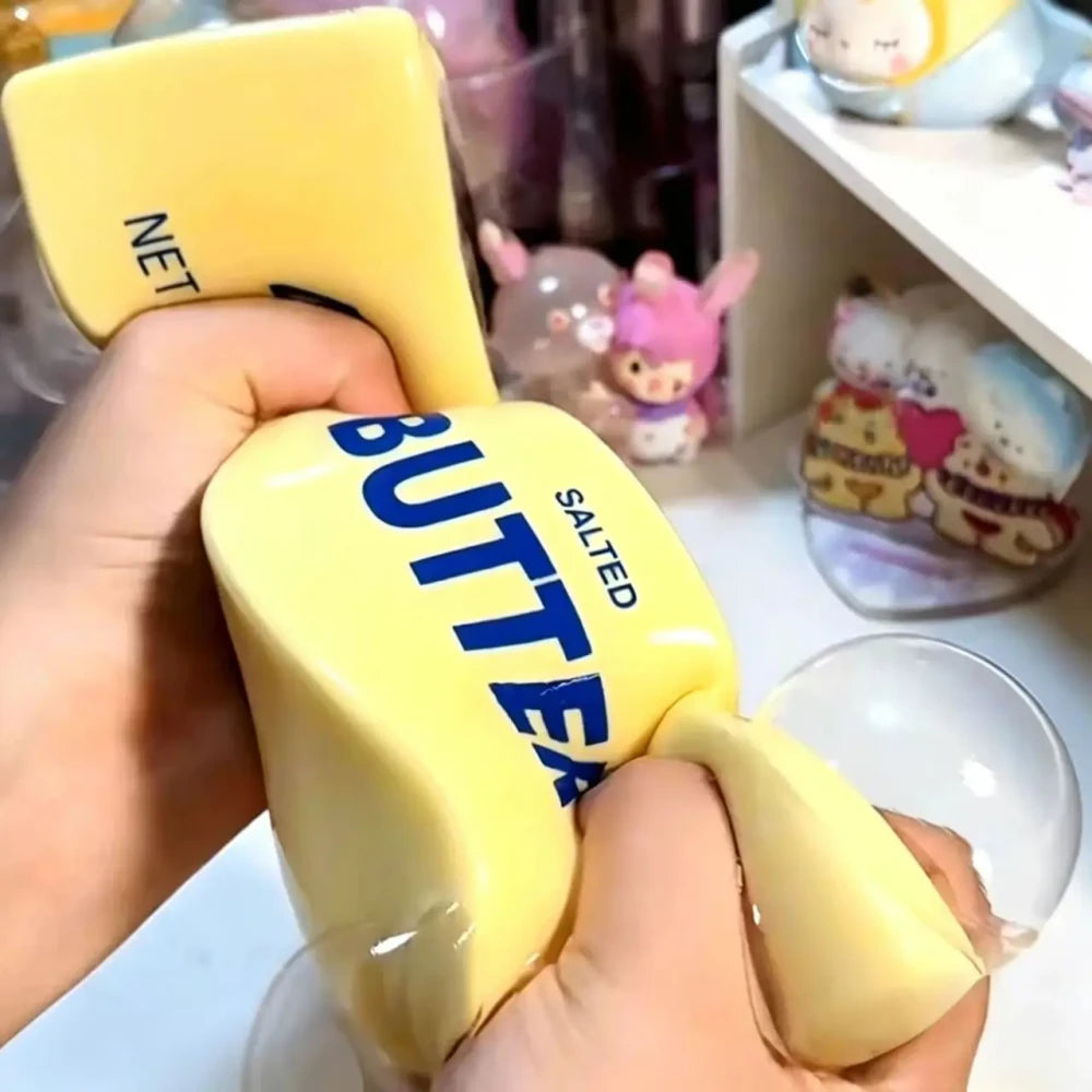 Butter Food Squishy Toy