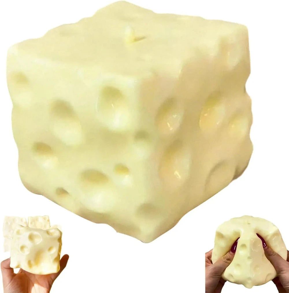 Square Cheese Ball Squishy