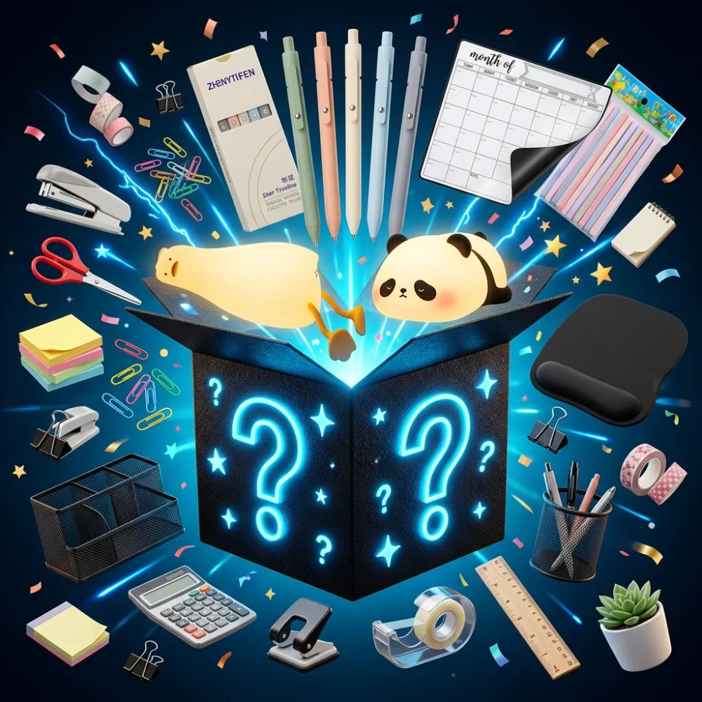 DIY Stationery Scrapbook Mystery Box