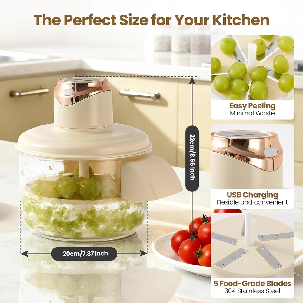 Automatic Electric Produce Peeler