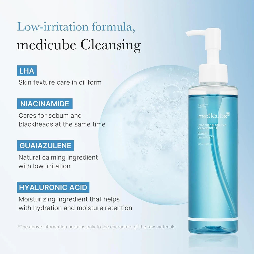 Medicube Zero Pore Cleansing Oil