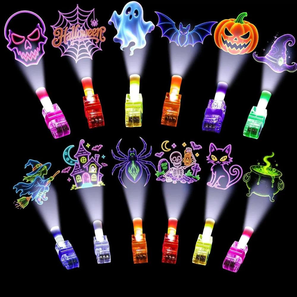 Halloween LED Projection Finger Lights