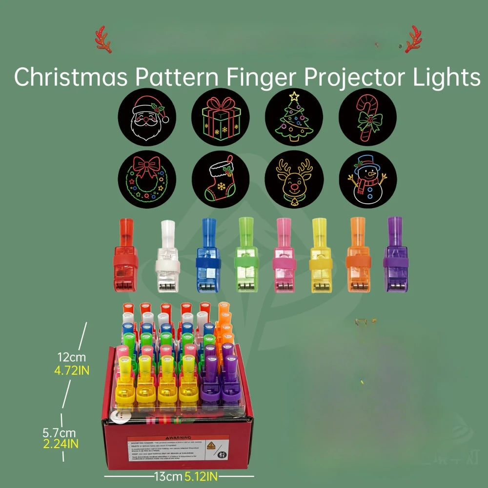Halloween LED Projection Finger Lights