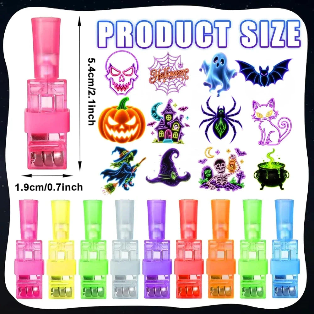 Halloween LED Projection Finger Lights