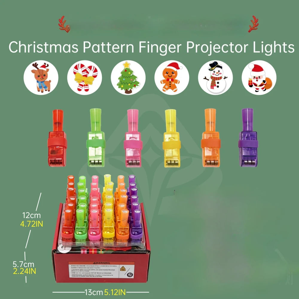 Halloween LED Projection Finger Lights