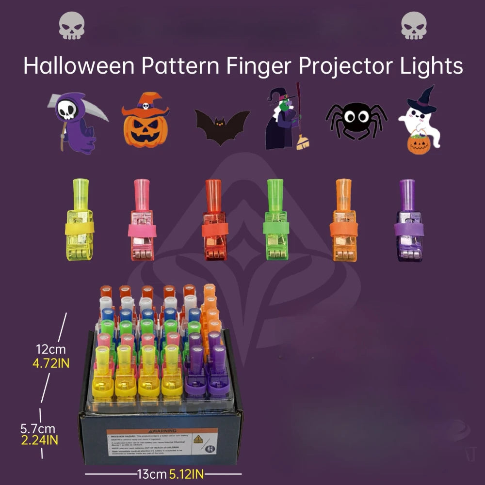 Halloween LED Projection Finger Lights