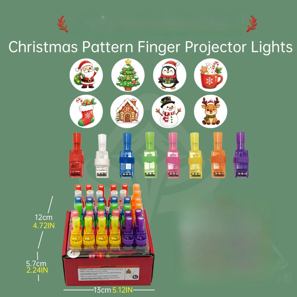 Halloween LED Projection Finger Lights