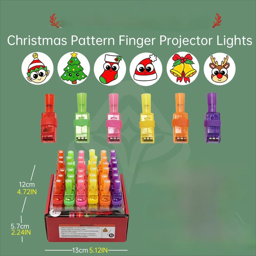 Halloween LED Projection Finger Lights