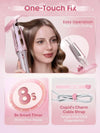 Pink Automatic Curling Iron Gift Set