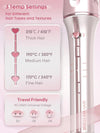 Pink Automatic Curling Iron Gift Set