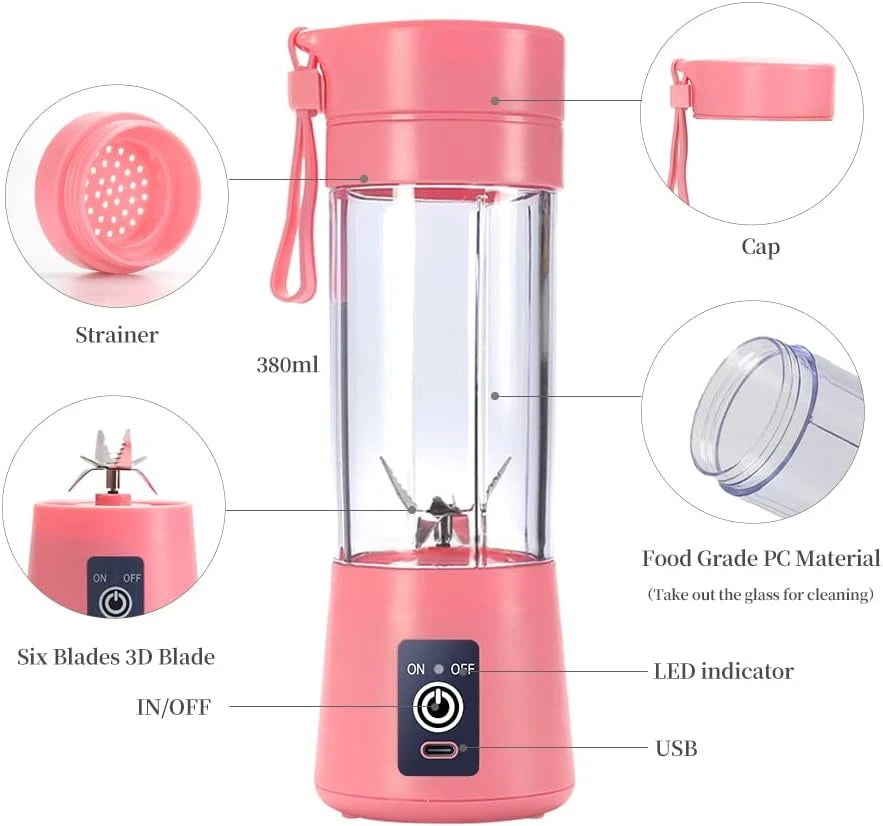 Portable Electric USB Mini Blender