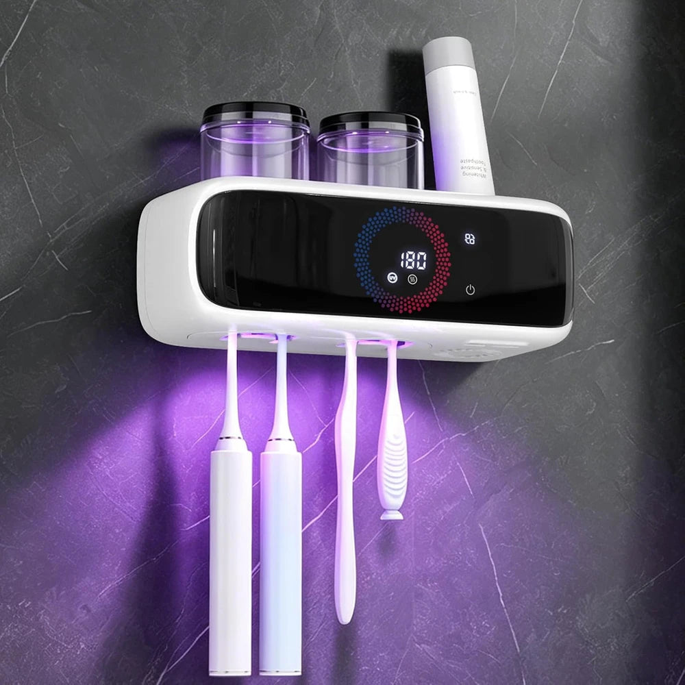 UV Toothbrush Sanitizer Holder
