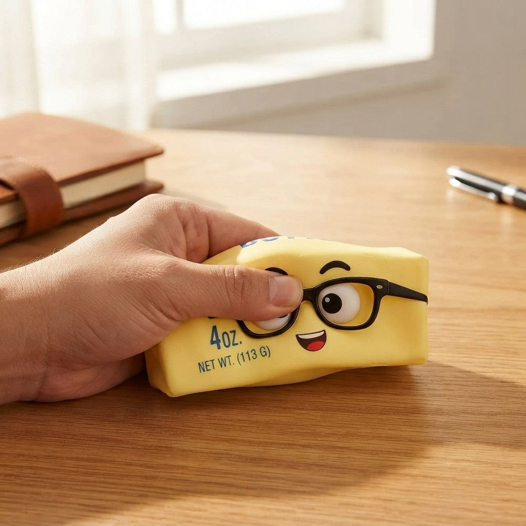 Butter Food Squishy Toy