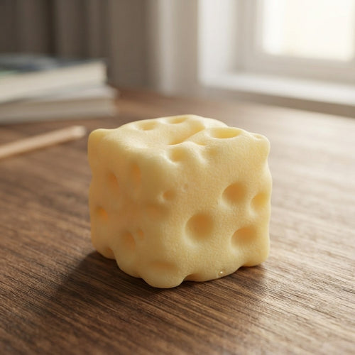 Square Cheese Ball Squishy