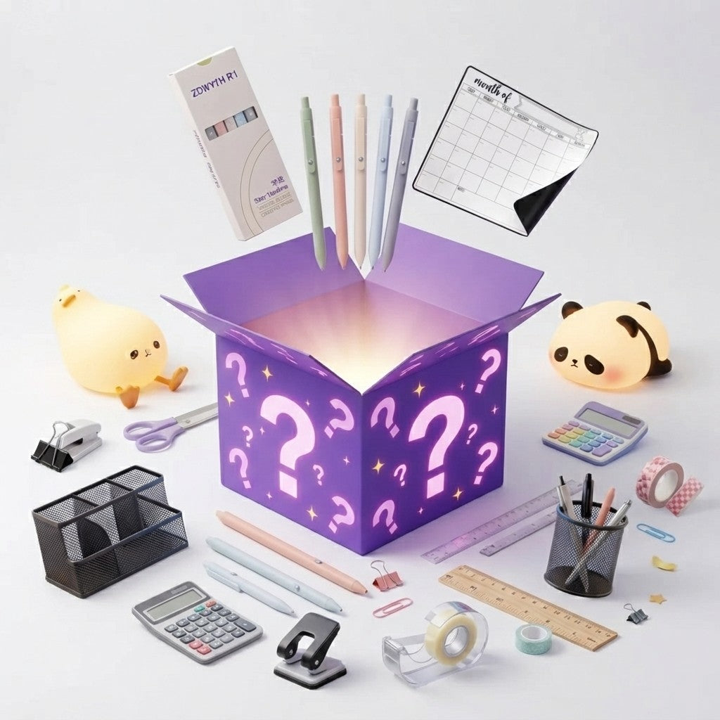 DIY Stationery Scrapbook Mystery Box