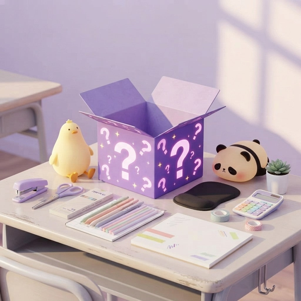 DIY Stationery Scrapbook Mystery Box
