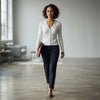 Womens Wool V-Neck Cardigan
