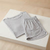 Striped Pajama Set Shorts